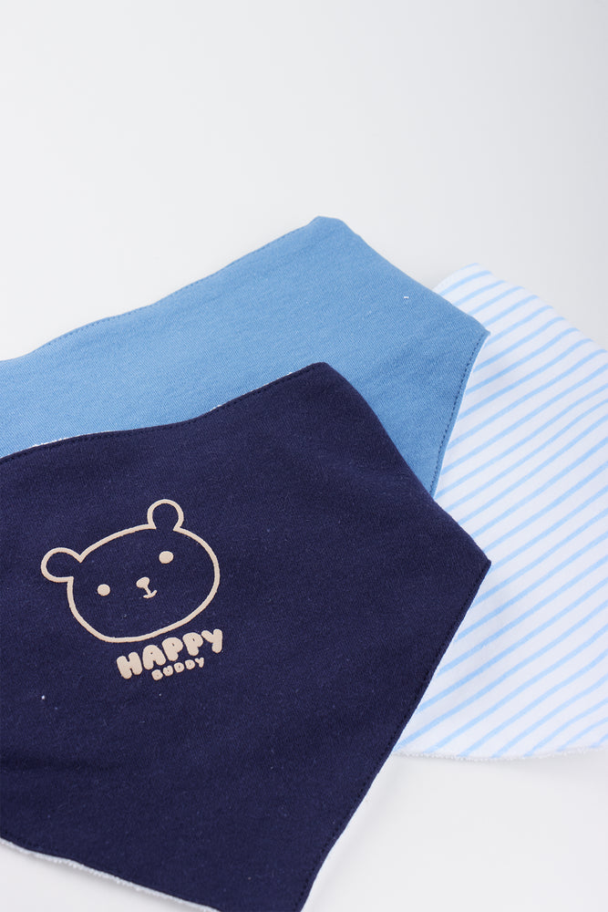 3 Pack Bear Bandana Bibs (1)