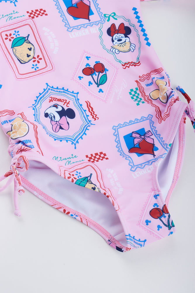 Pink Minnie Mouse Swimsuit (1)