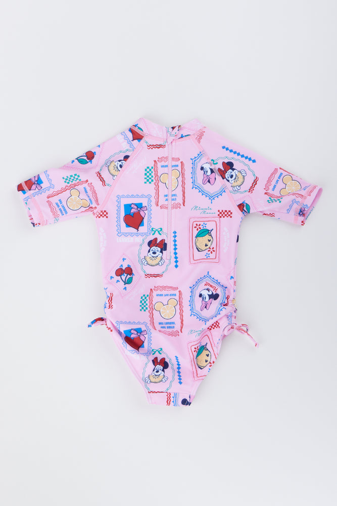 Pink Minnie Mouse Swimsuit (3)
