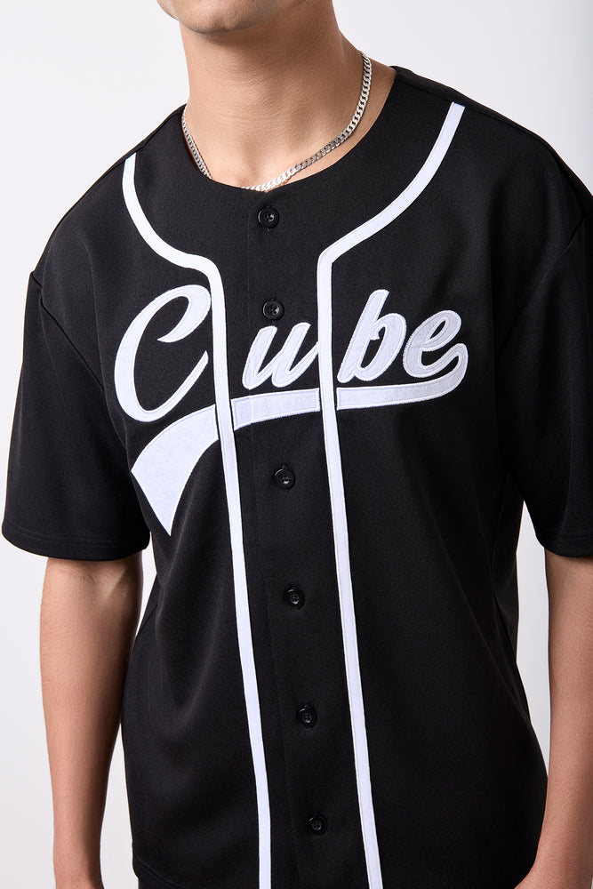 Black Cube Baseball Shirt (3)