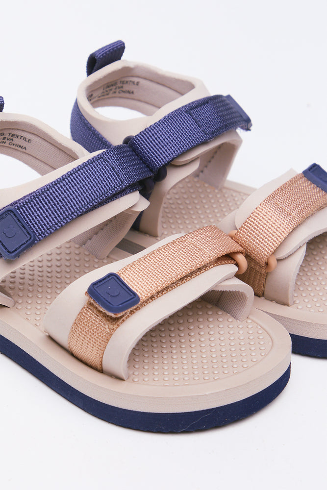 Natural Double Strap Sandals (2)
