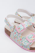 Floral Print Comfort Sandals (3)
