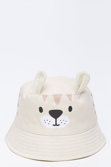 Stone Animal Ears Bucket Hat