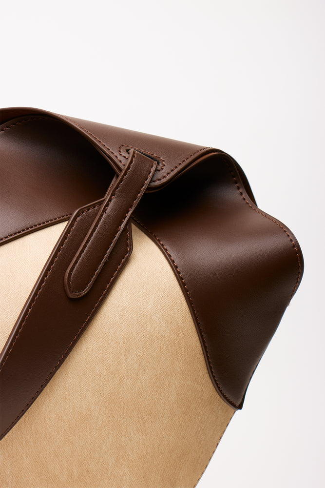 Two Tone Tote & Purse Set (1)