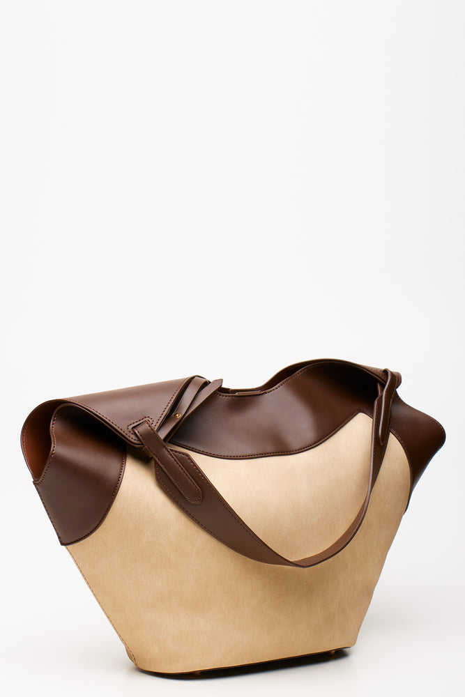 Two Tone Tote & Purse Set (3)