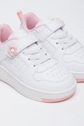 White Flower Badge Sneakers (2)
