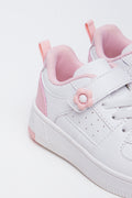 White Flower Badge Sneakers (3)