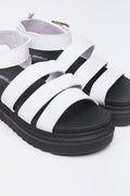 White Chunky Platform Sandals (2)