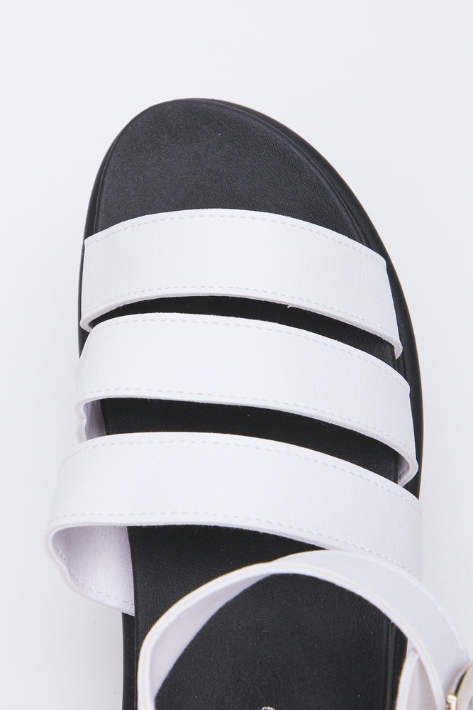 White Chunky Platform Sandals (4)