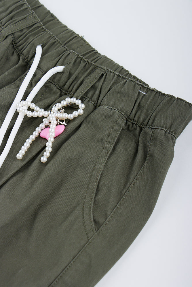Olive Green Utility Pants (1)