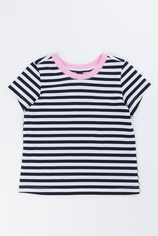 Striped Short Sleeve T-Shirt