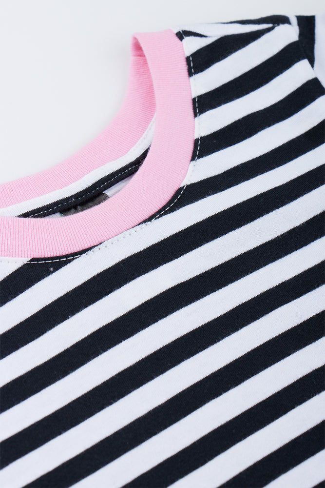 Striped Short Sleeve T-Shirt (1)