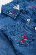 Embroidered Denim Jacket (1)