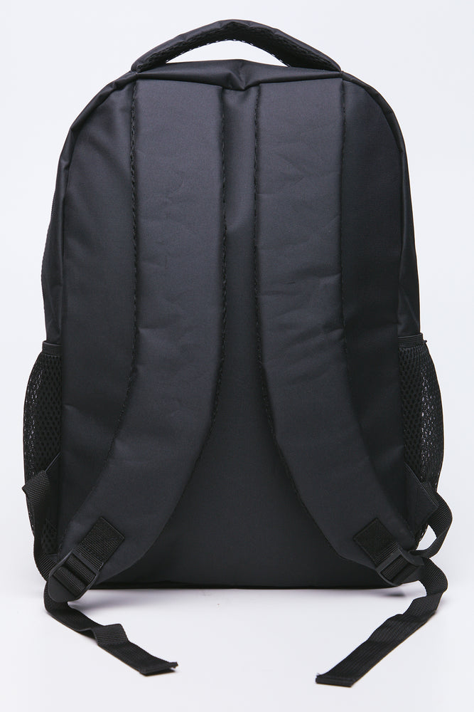 Black Double Zip Backpack (1)