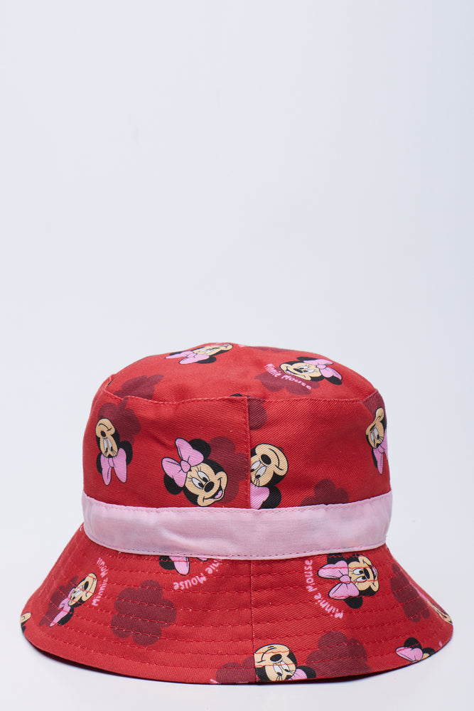 Red Minnie Mouse Bucket Hat (2)
