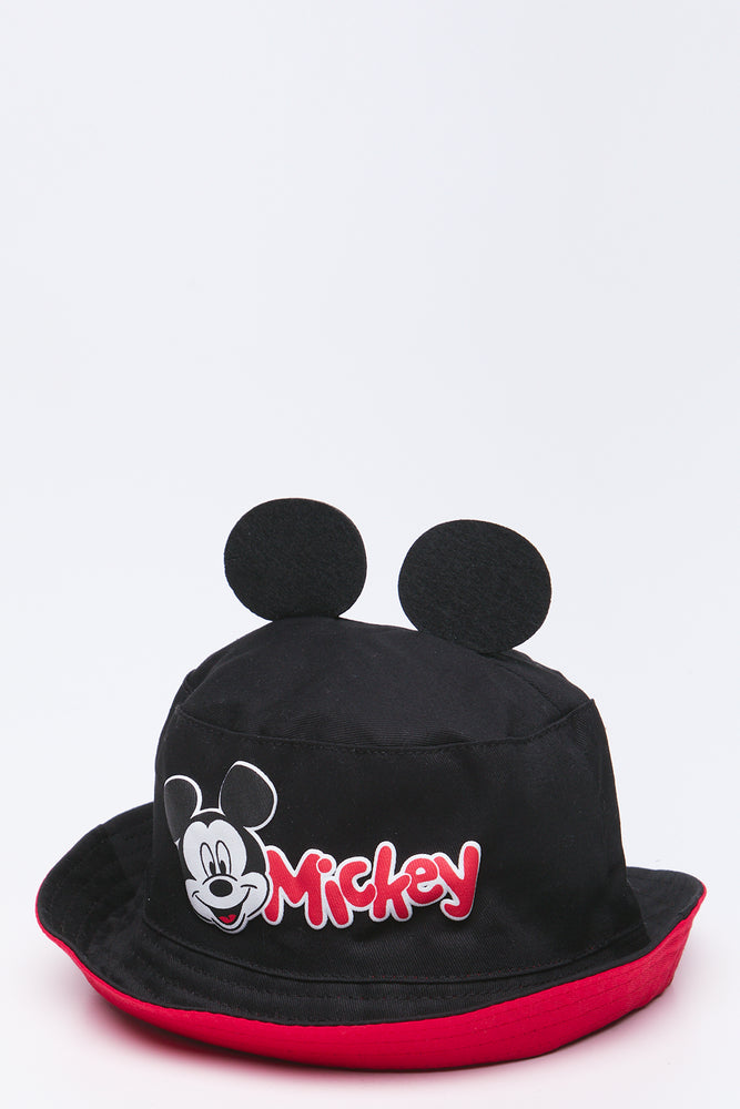 Black Mickey Mouse Bucket Hat (2)