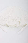 White Broderie Anglaise Hat (1)