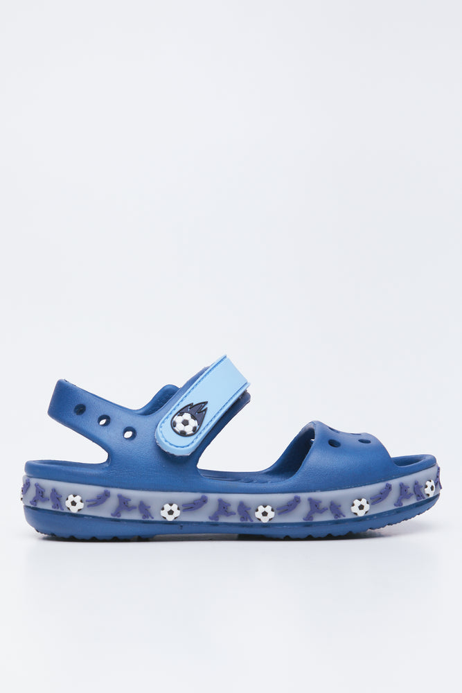 Navy Football Light Up Sandals (1)