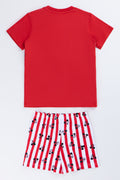 Red Mickey Mouse Pyjama Set (2)