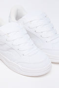White Padded Skate Sneakers (2)