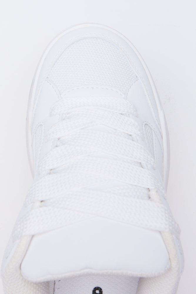 White Padded Skate Sneakers (4)