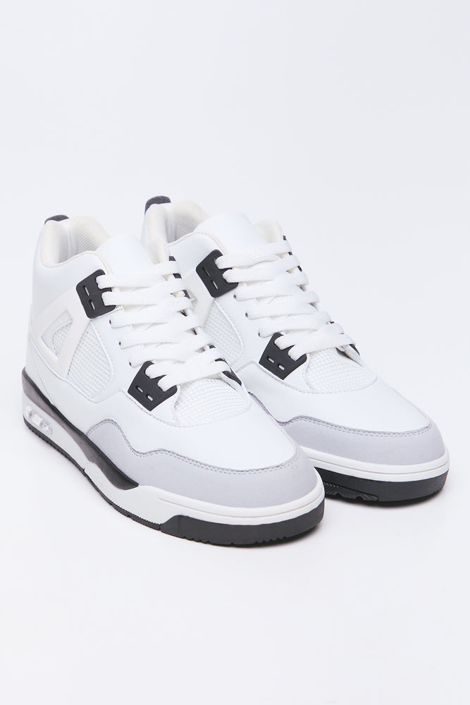 White High Top Basketball Sneakers
