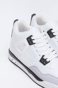 White High Top Basketball Sneakers (3)