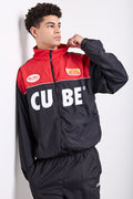 Black Red Motorsport Zip Jacket
