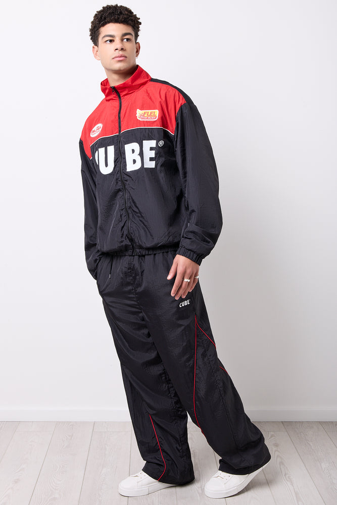 Black Red Motorsport Zip Jacket (1)
