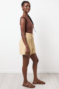Chocolate Brown Sleeveless Boatneck Vest (1)