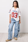 Light Blue Utility Denim Pants