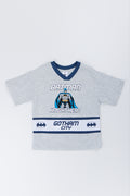 Batman Boxy Grey T-Shirt