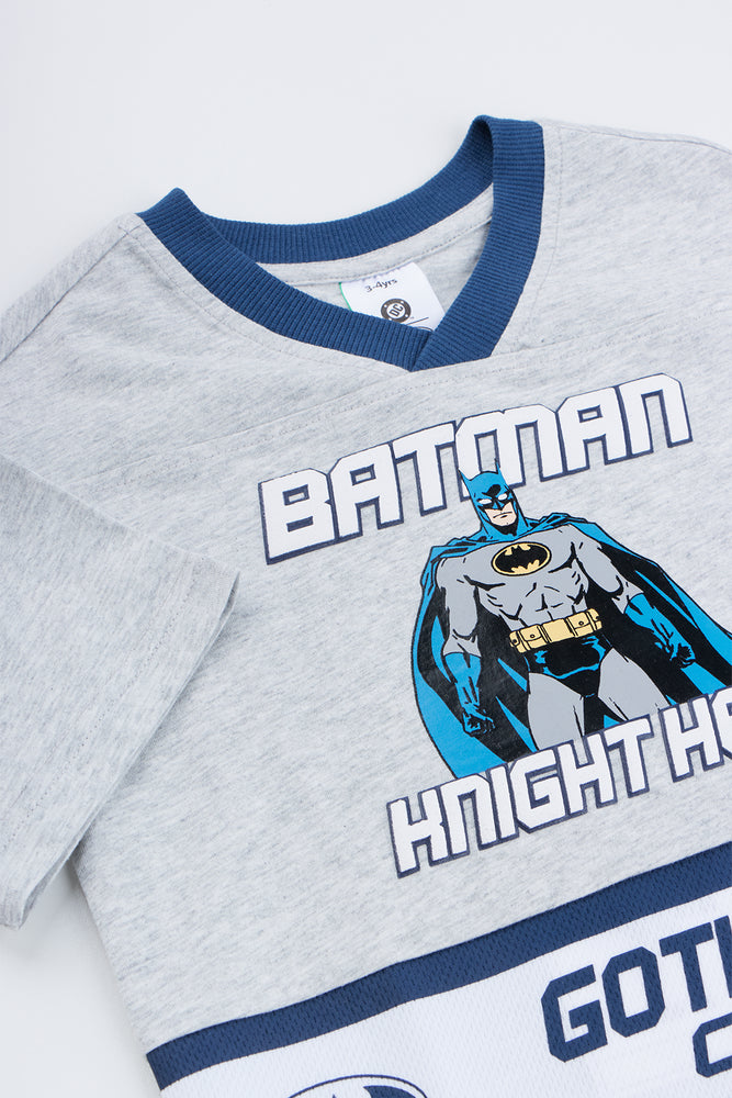 Batman Boxy Grey T-Shirt (1)
