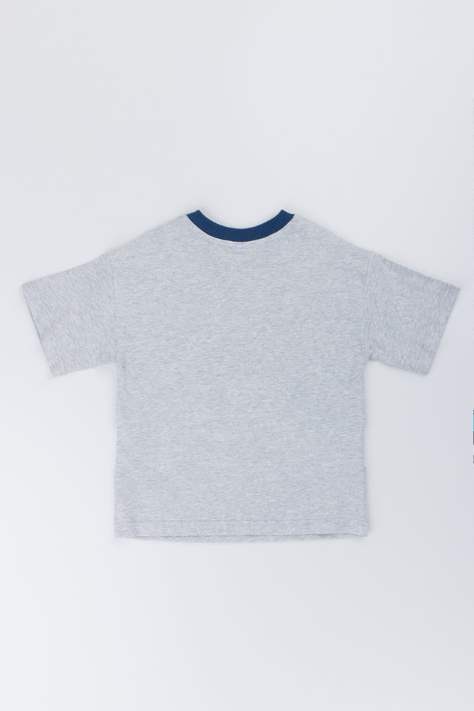 Batman Boxy Grey T-Shirt (2)