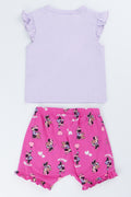 Minnie Mouse Lilac Shorty Set (2)