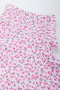 Pink Floral Bubble Dress (1)