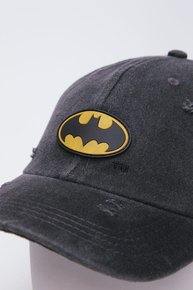 Batman Logo Distressed Peak Cap (1)