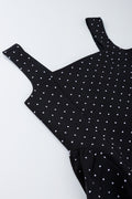 Polka Dot Fit Flare Dress (1)