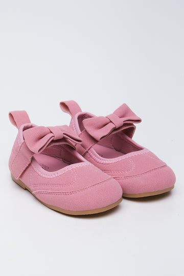 Pink Bow Detail Shoes