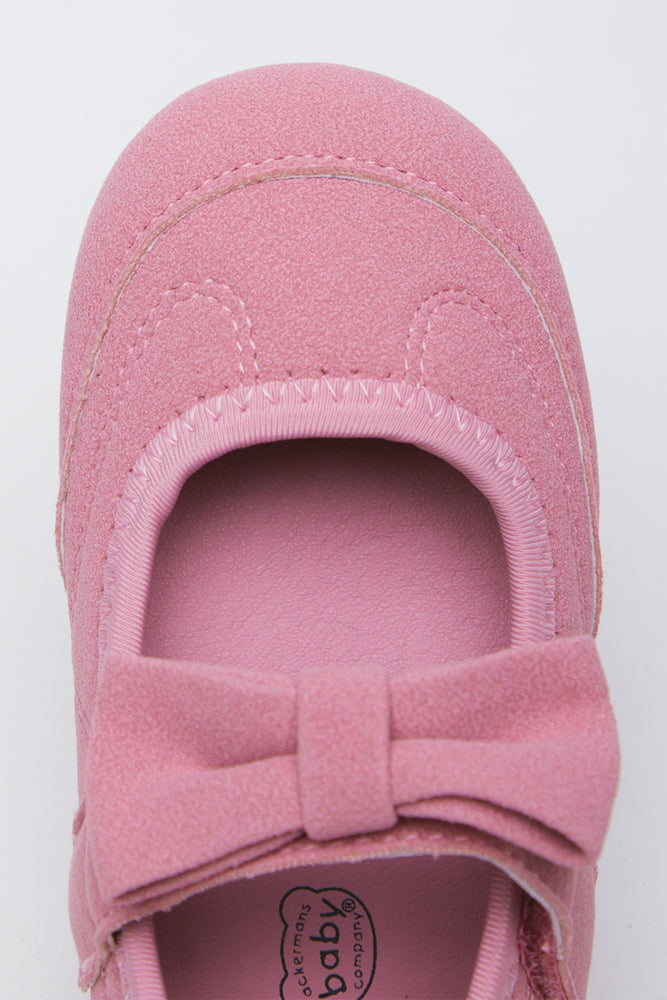 Pink Bow Detail Shoes (4)