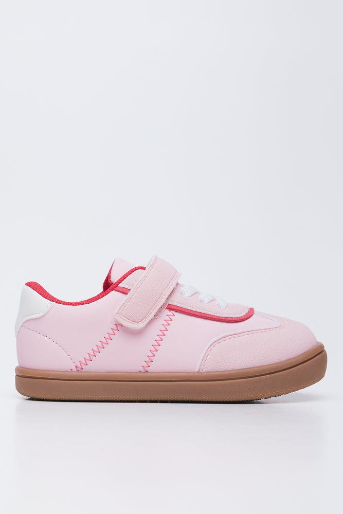 Pink Retro Sneakers (1)