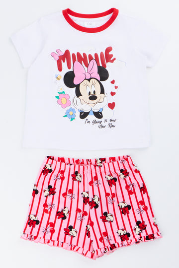 Minnie Mouse Shorty Pyjama Set