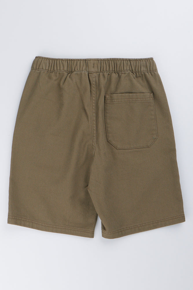 Fatigue Pull On Denim Shorts (2)