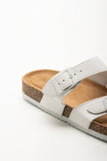 White Toe Post Footbed Sandals (3)