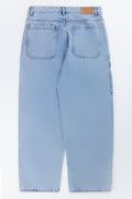Light Blue Wash Cargo Jeans (2)