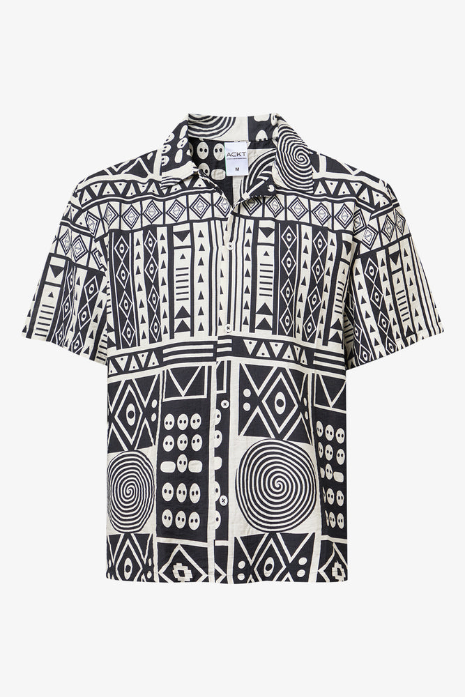 Short Sleeve Print Shirt