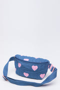 Quilted Denim Heart Moon Bag (1)