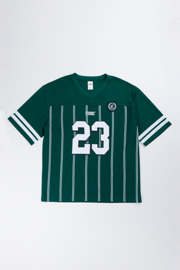 Forest Green Oversized V Neck T-Shirt