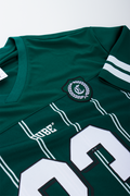 Forest Green Oversized V Neck T-Shirt (1)