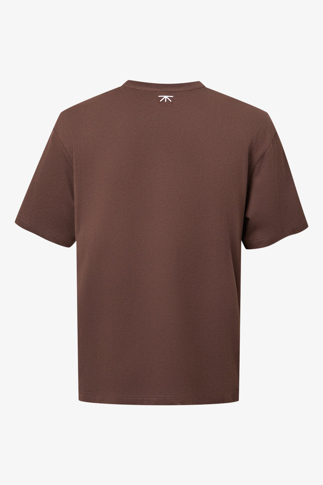 Brown Printed Explore T-Shirt (1)
